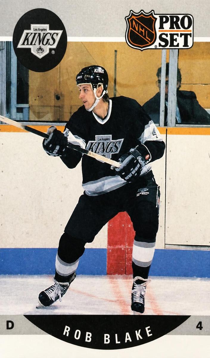 1990 Pro Set Rob Blake #611 card