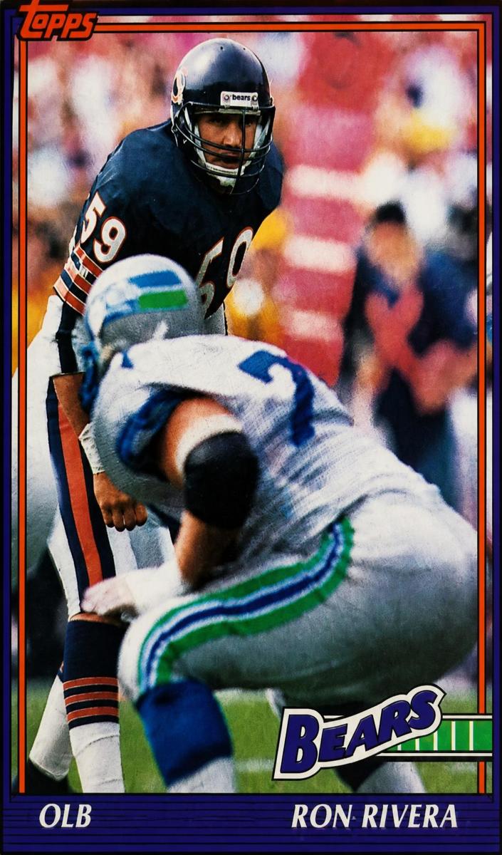 1991 Topps Ron Rivera #165 card