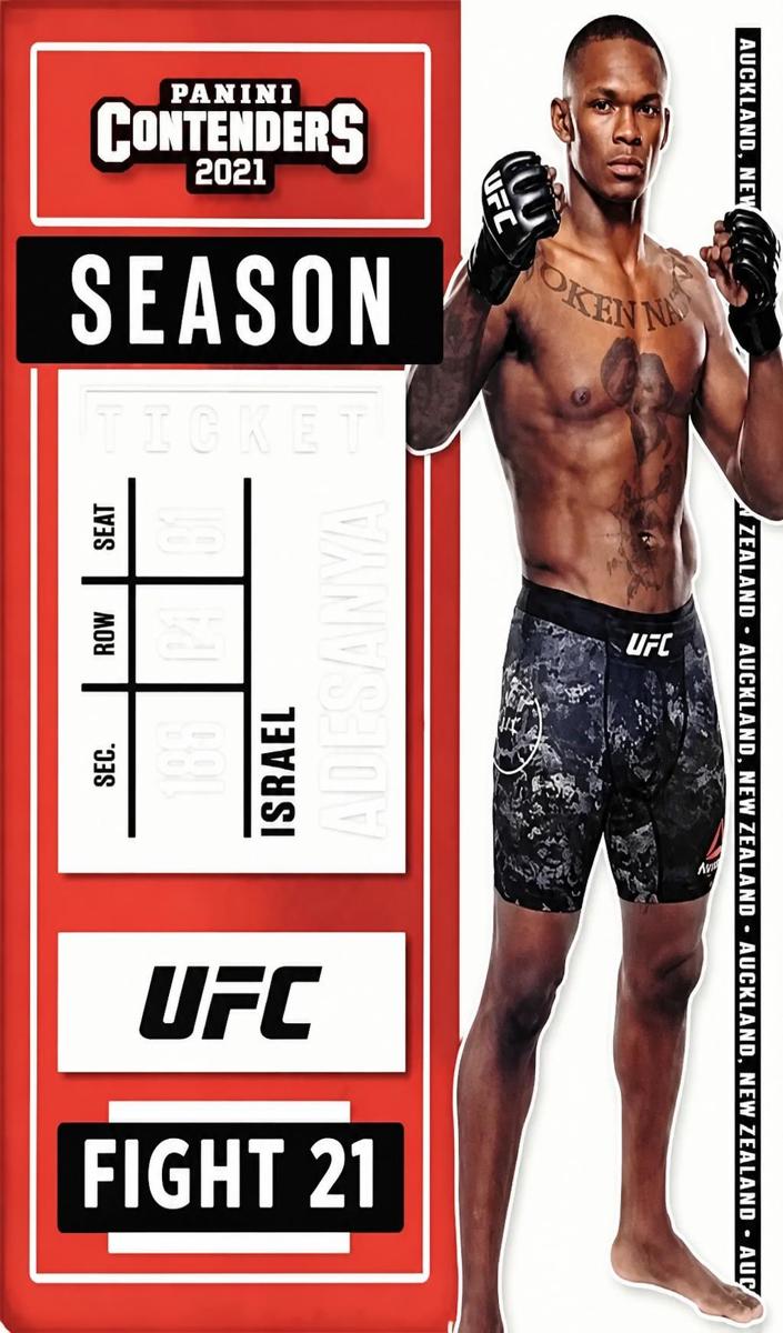 2021 Israel Adesanya #5
