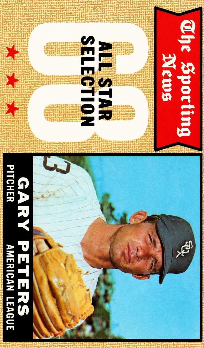 1968 Topps Gary Peters #379 card