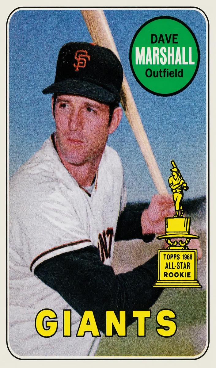 1969 Topps Dave Marshall #464 card