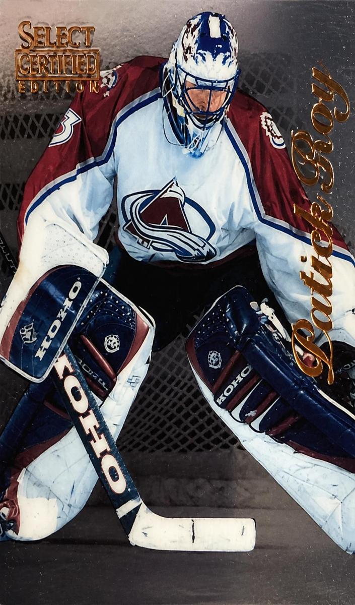 1996 Select Certified Patrick Roy [Red] #81 card