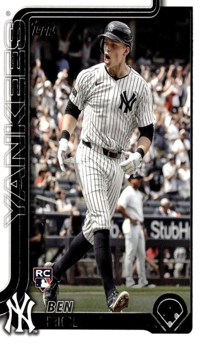 Ben Rice 2025 Topps Baseball card