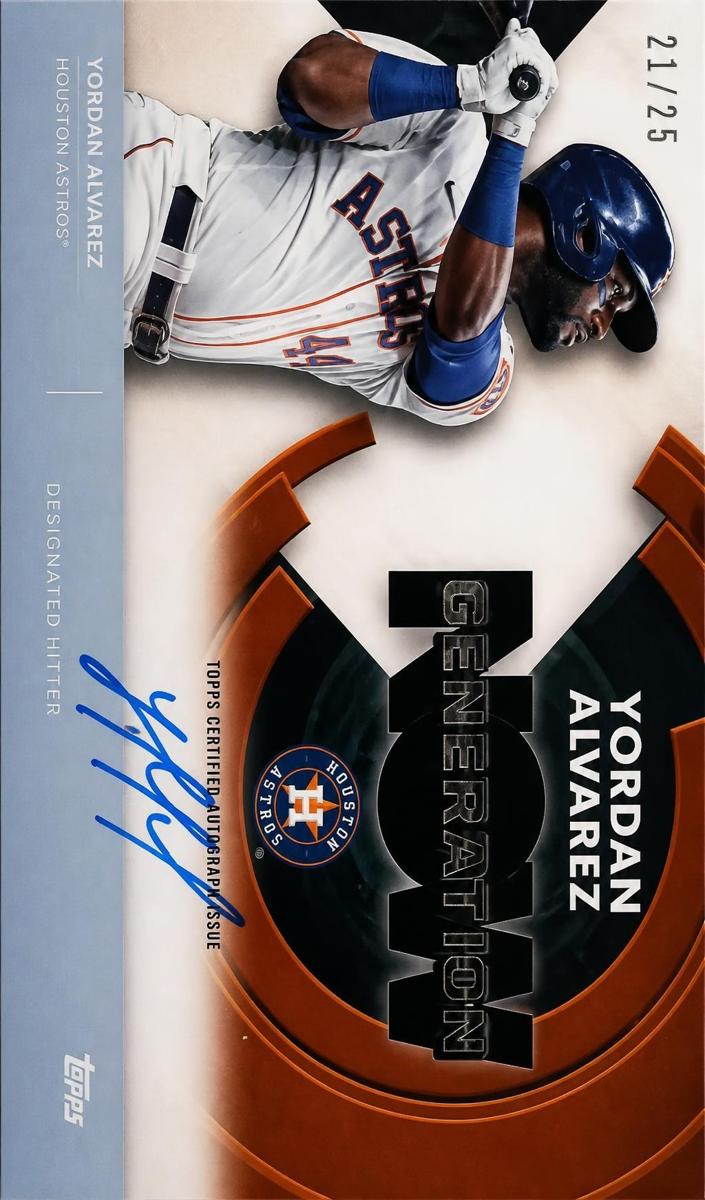 2022 Yordan Alvarez #GNA-YA