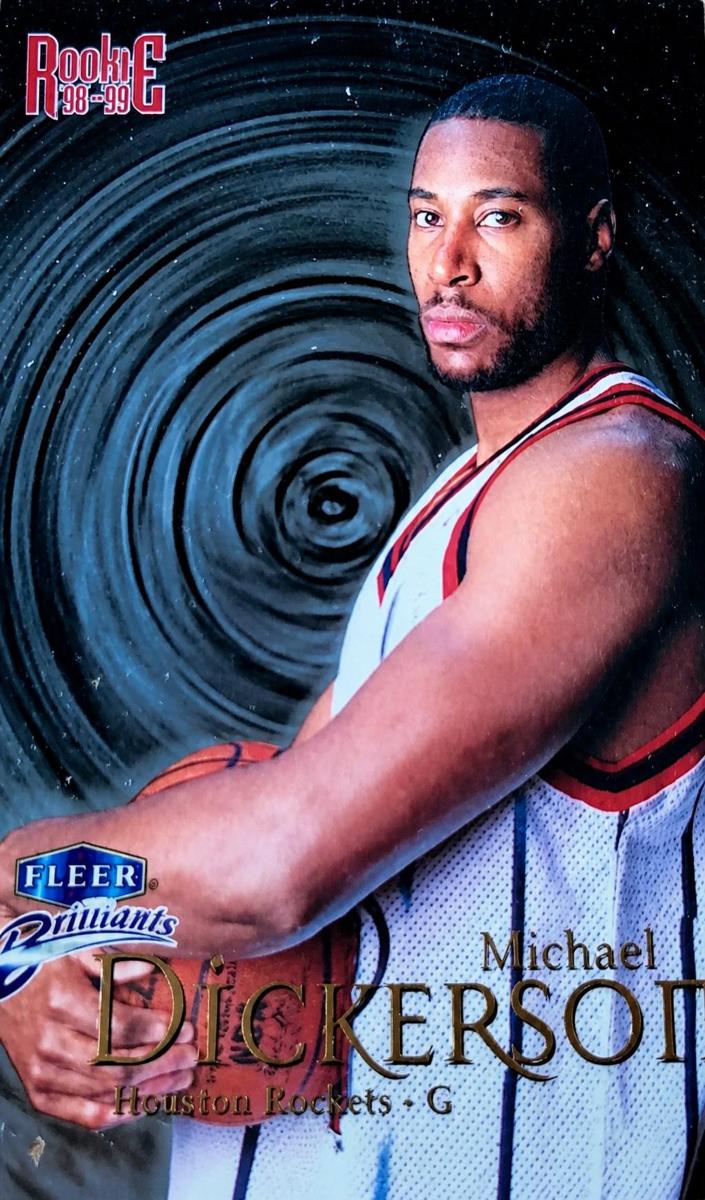 1998 Fleer Brilliants Michael Dickerson #114 card