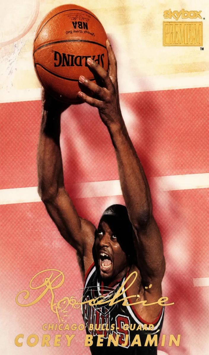 1998 Skybox Premium Corey Benjamin #265 card
