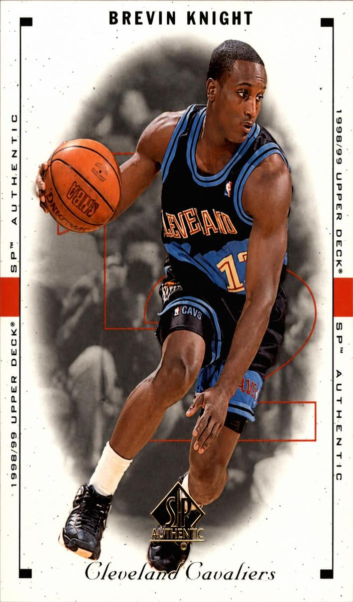 1998 SP Authentic Brevin Knight #25 card
