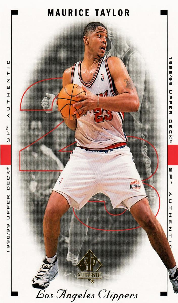 1999 SP Authentic Maurice Taylor #43 card