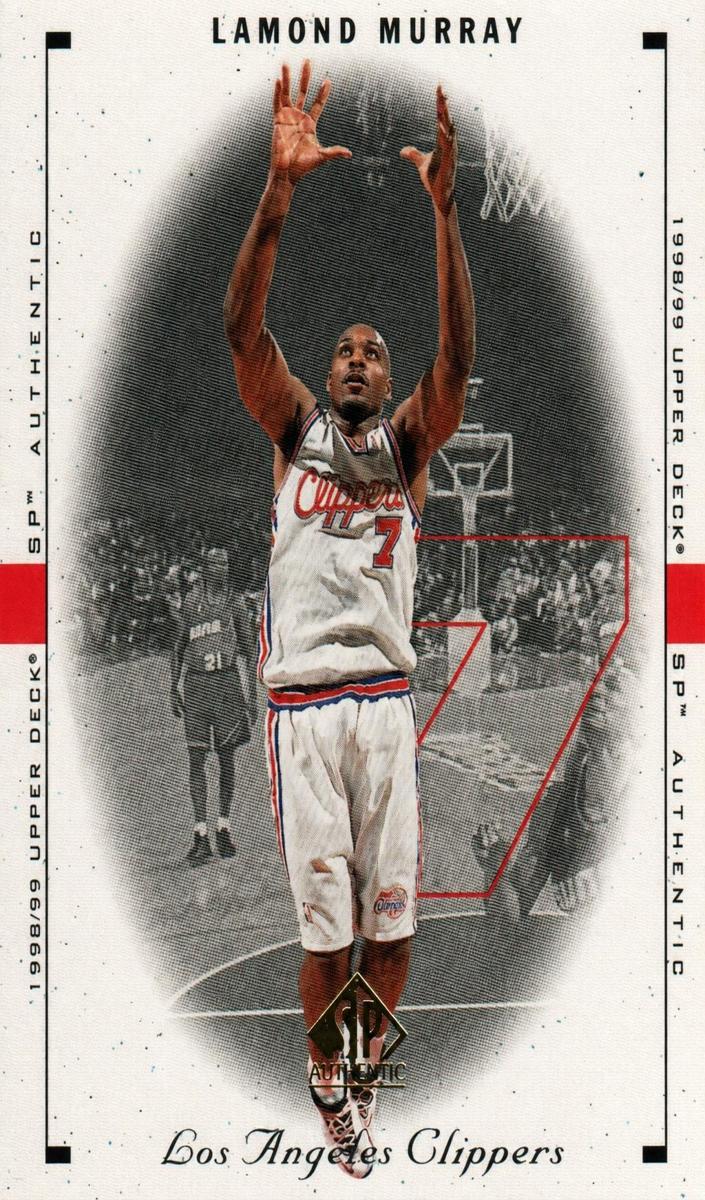 1998 SP Authentic Lamond Murray #42 card