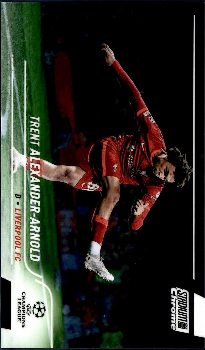 2021 Topps Stadium Club Chrome UEFA Champions League Trent Alexander-Arnold #66 card