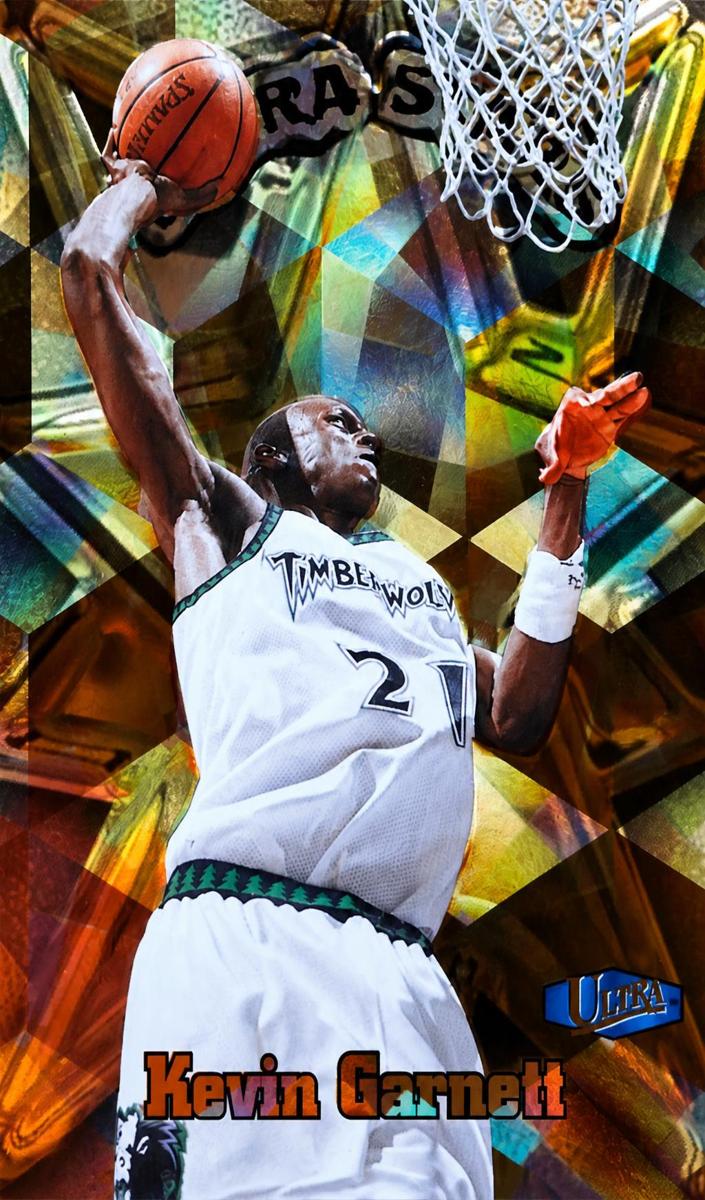 1997 Kevin Garnett [Gold] #8