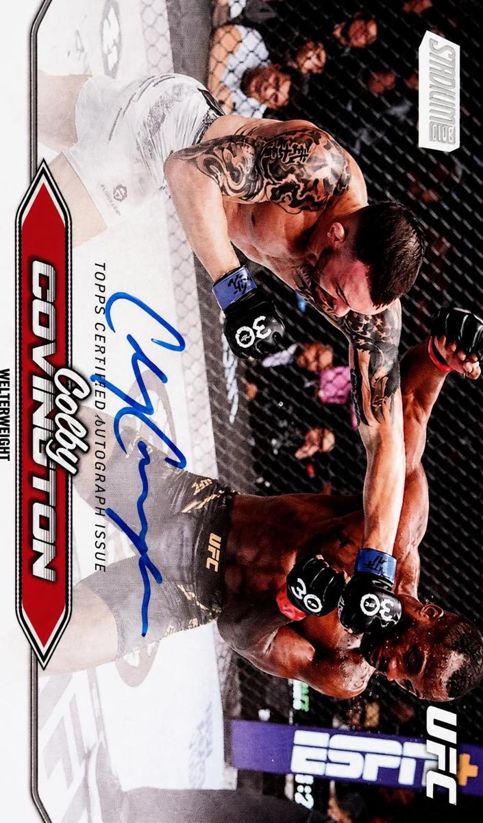 2025 Topps Stadium Club Colby Covington #BCA-CCN card