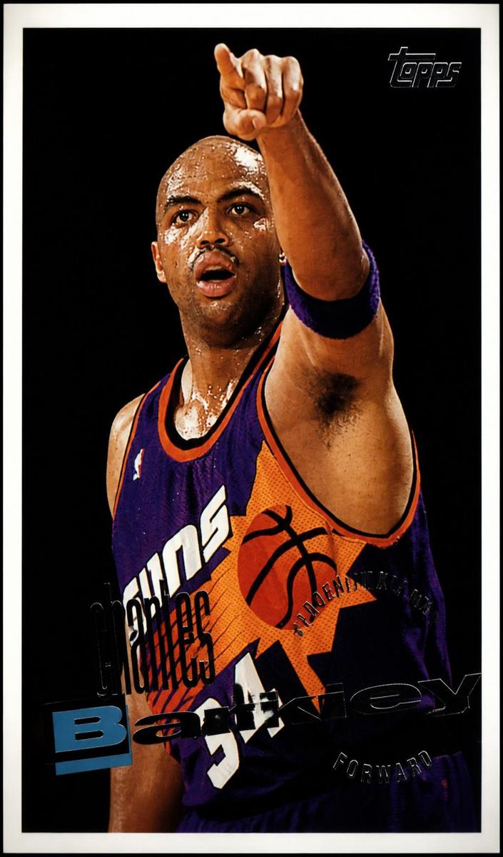 1995 Topps Charles Barkley #34 card