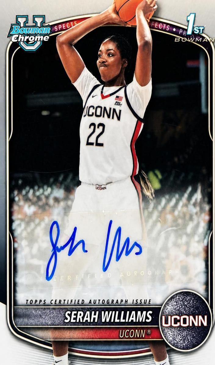 Serah Williams 2025 Bowman Basketball card