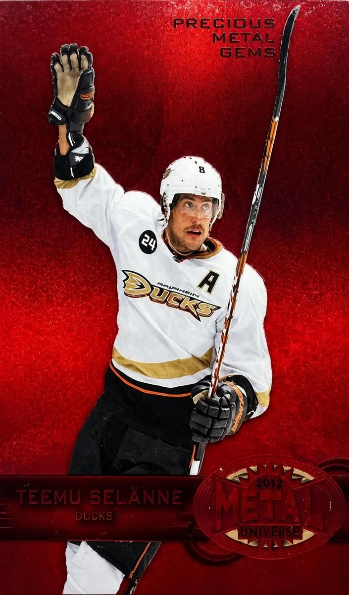 2012 Teemu Selanne [Red] #2