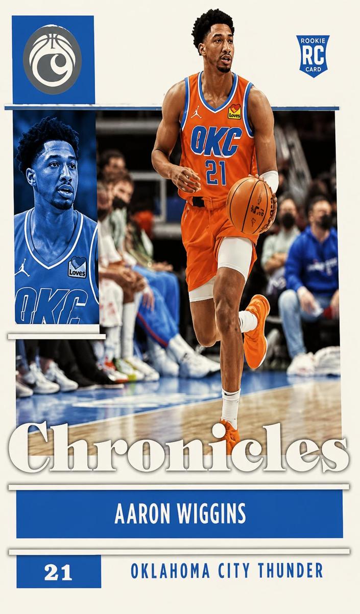 2021 Panini Chronicles Aaron Wiggins #34 card