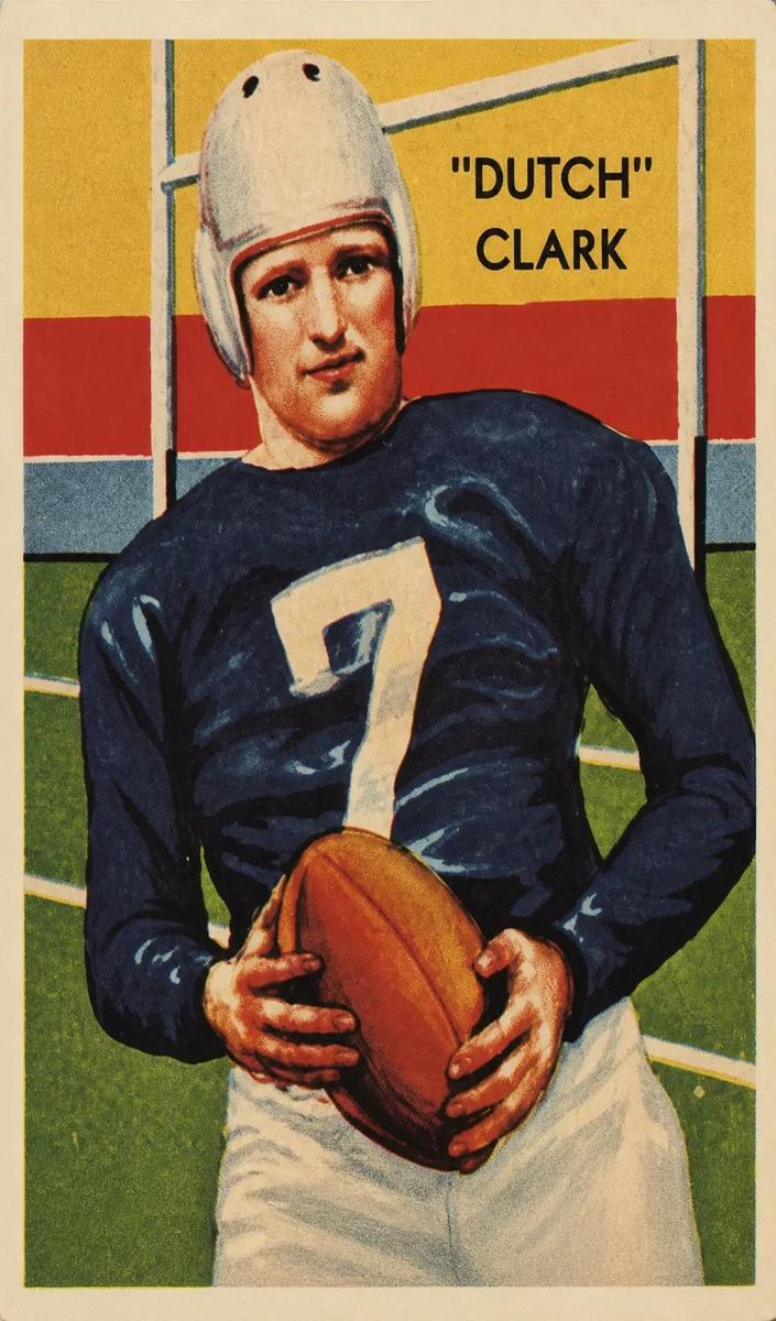 1935 R331 National Chicle Dutch Clark #1 card