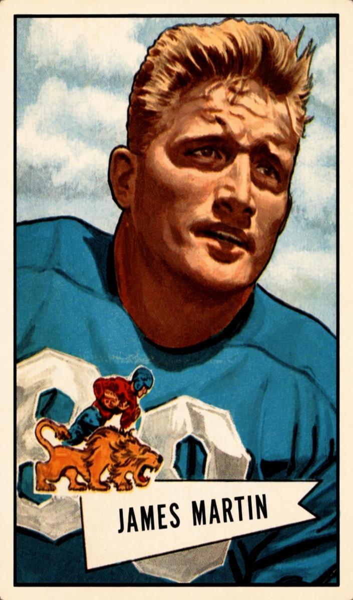 1952 Jim Martin #52