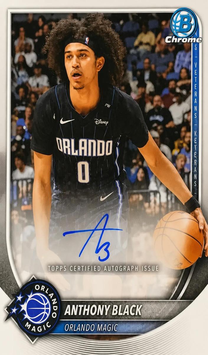 Anthony Black 2025 Bowman Basketball card