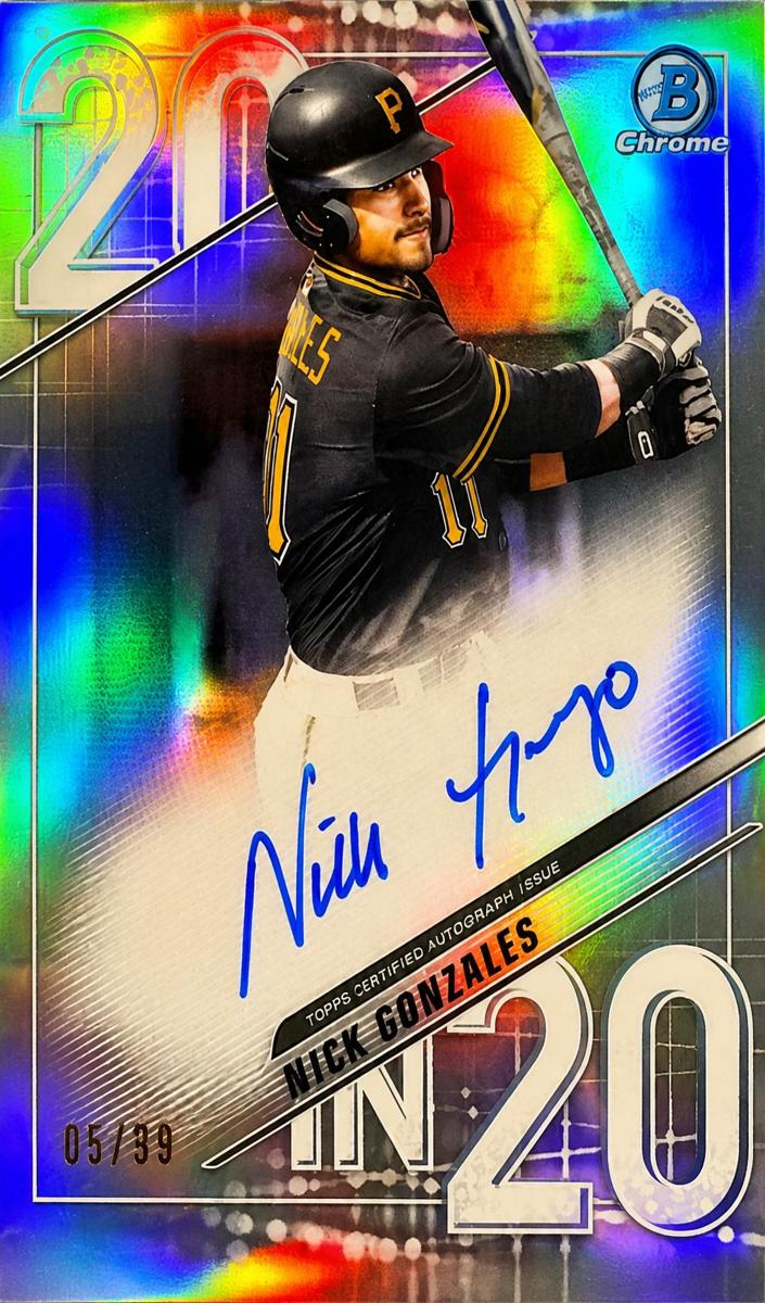 2020 Nick Gonzales [Refractor] #CDA-NGO