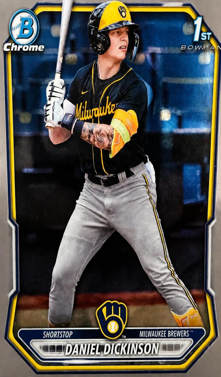 Daniel Dickinson 2026 Bowman Baseball card