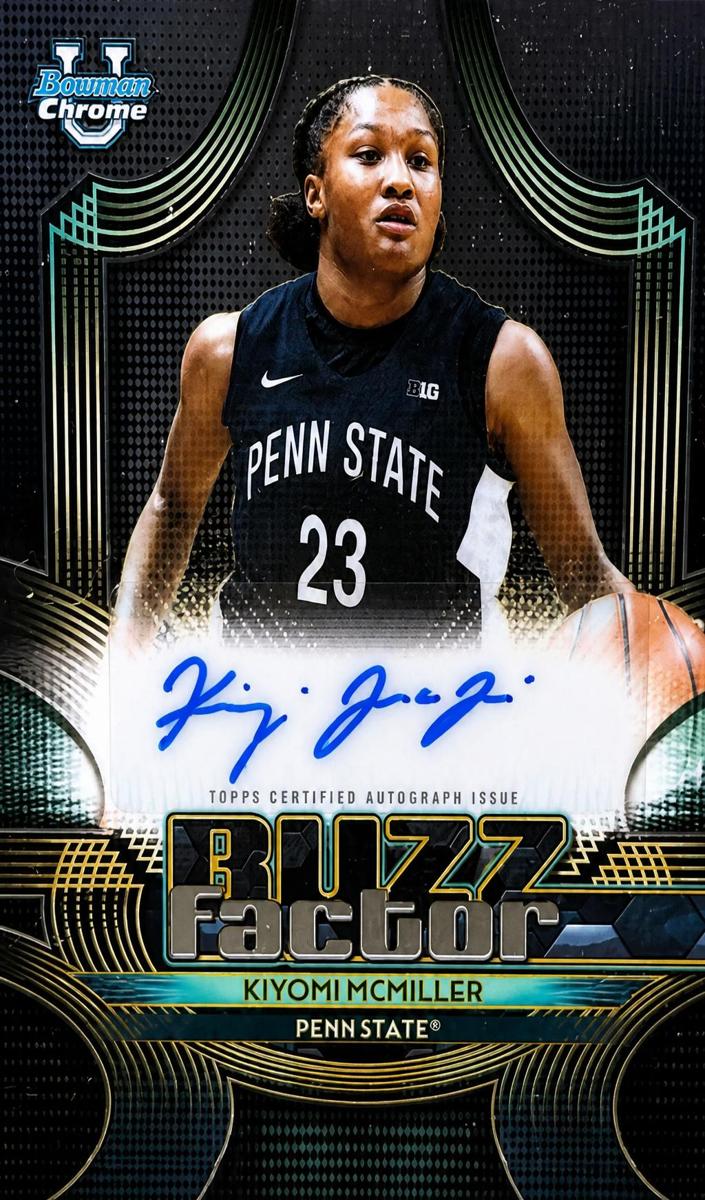 Kiyomi McMiller 2025 Bowman Basketball card