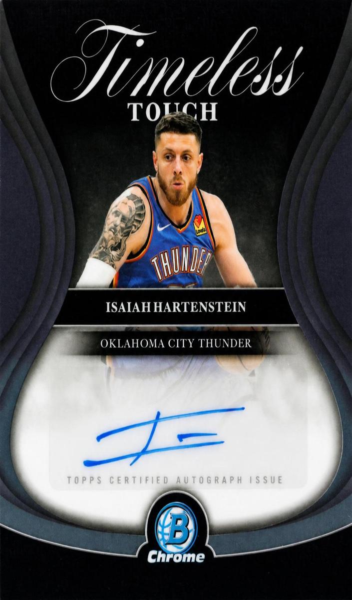 Isaiah Hartenstein 2025 Bowman Basketball card