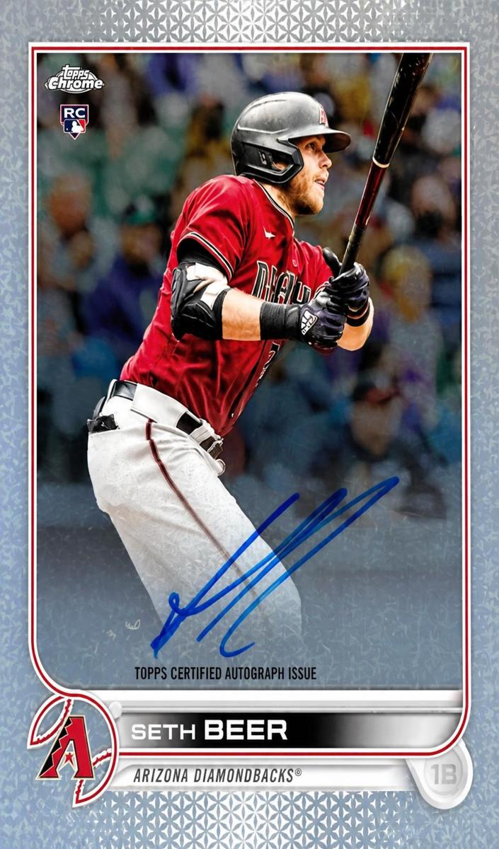 2022 Topps Chrome Seth Beer #RA-SBE card