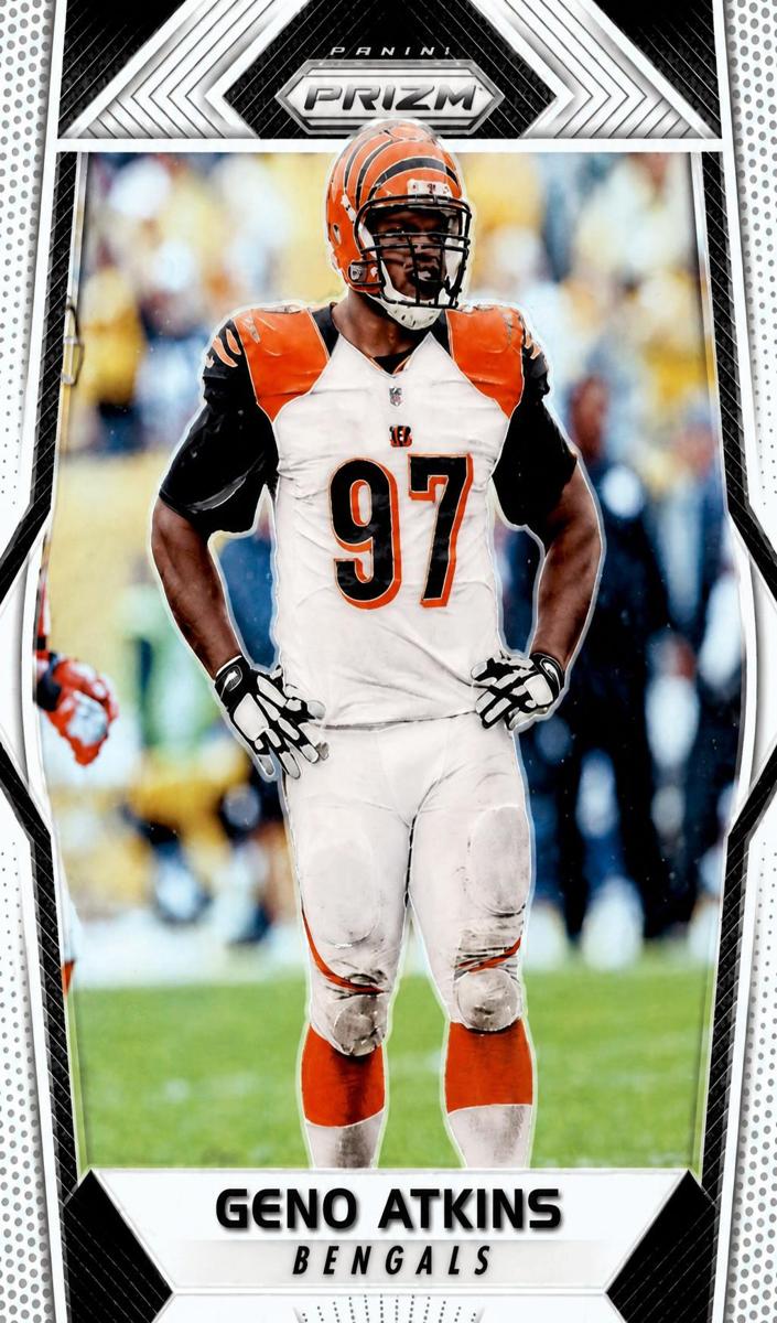 2017 Panini Prizm Geno Atkins #117 card