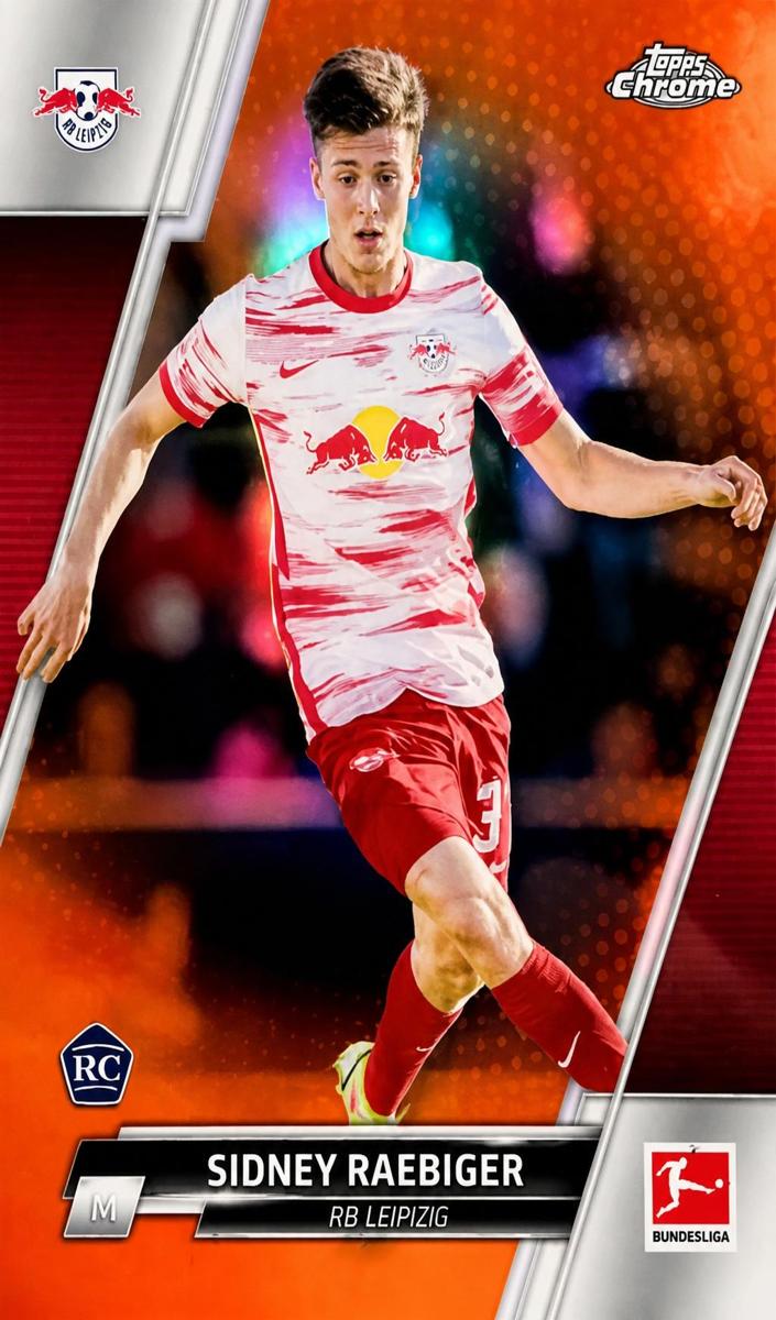 2021 Topps Chrome Bundesliga Sidney Raebiger #59 card