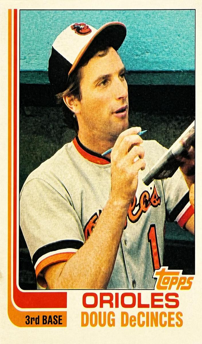 1982 Topps Doug DeCinces #564 card
