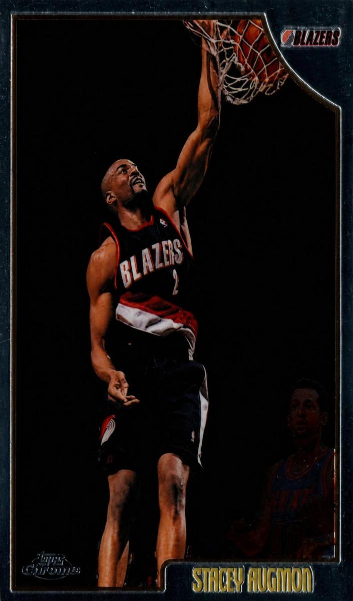 1998 Topps Chrome Stacey Augmon #182 card
