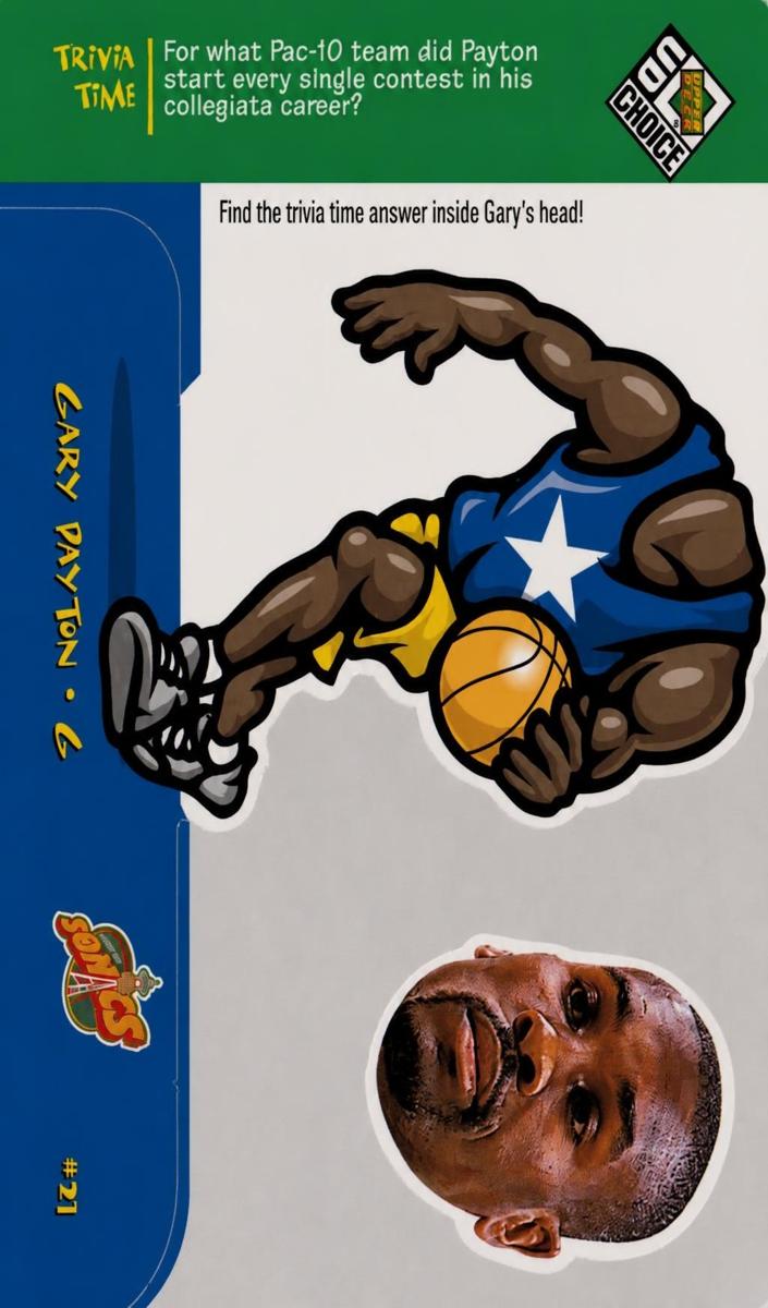 1998 Gary Payton #25
