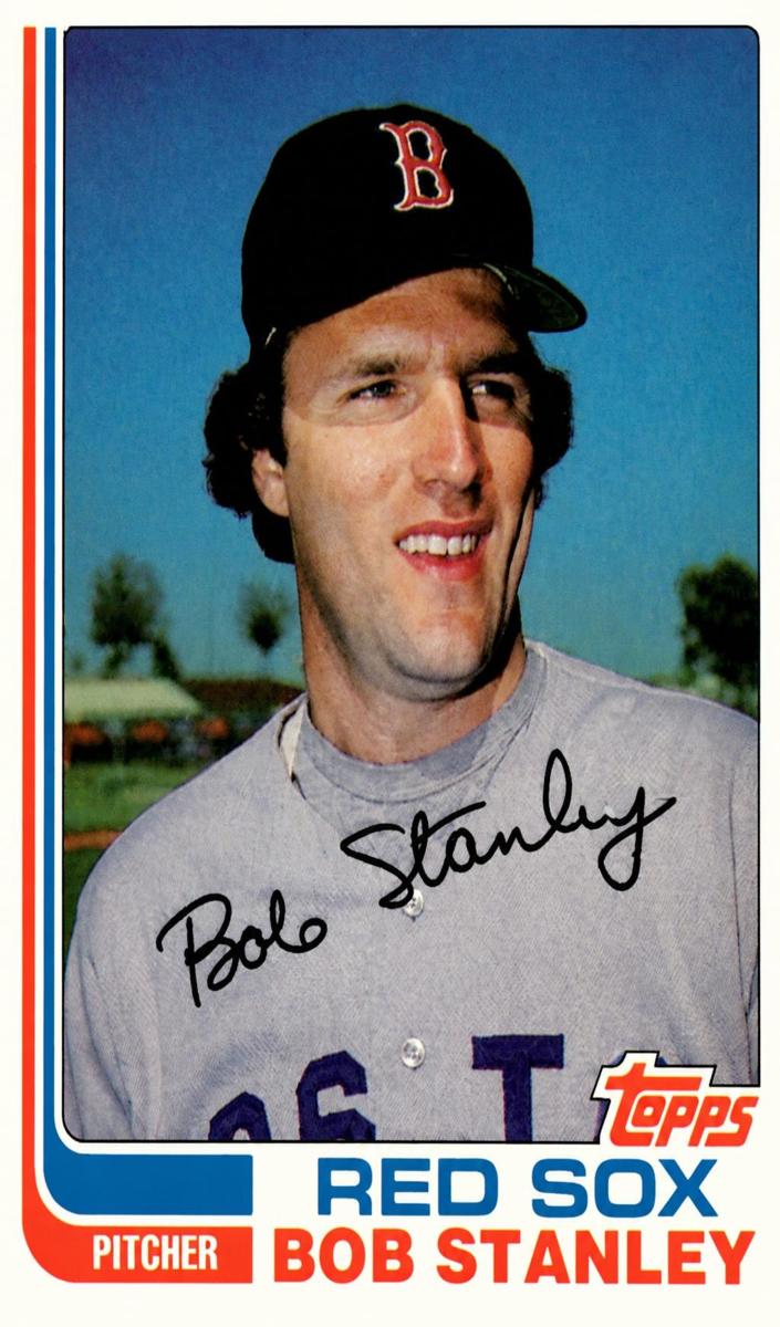 1982 Topps Bob Stanley #289 card