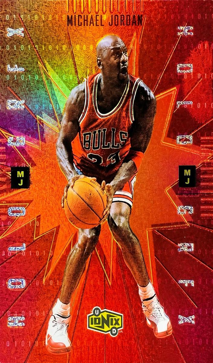 1998 Upper Deck Ionix Michael Jordan #MJ6 card