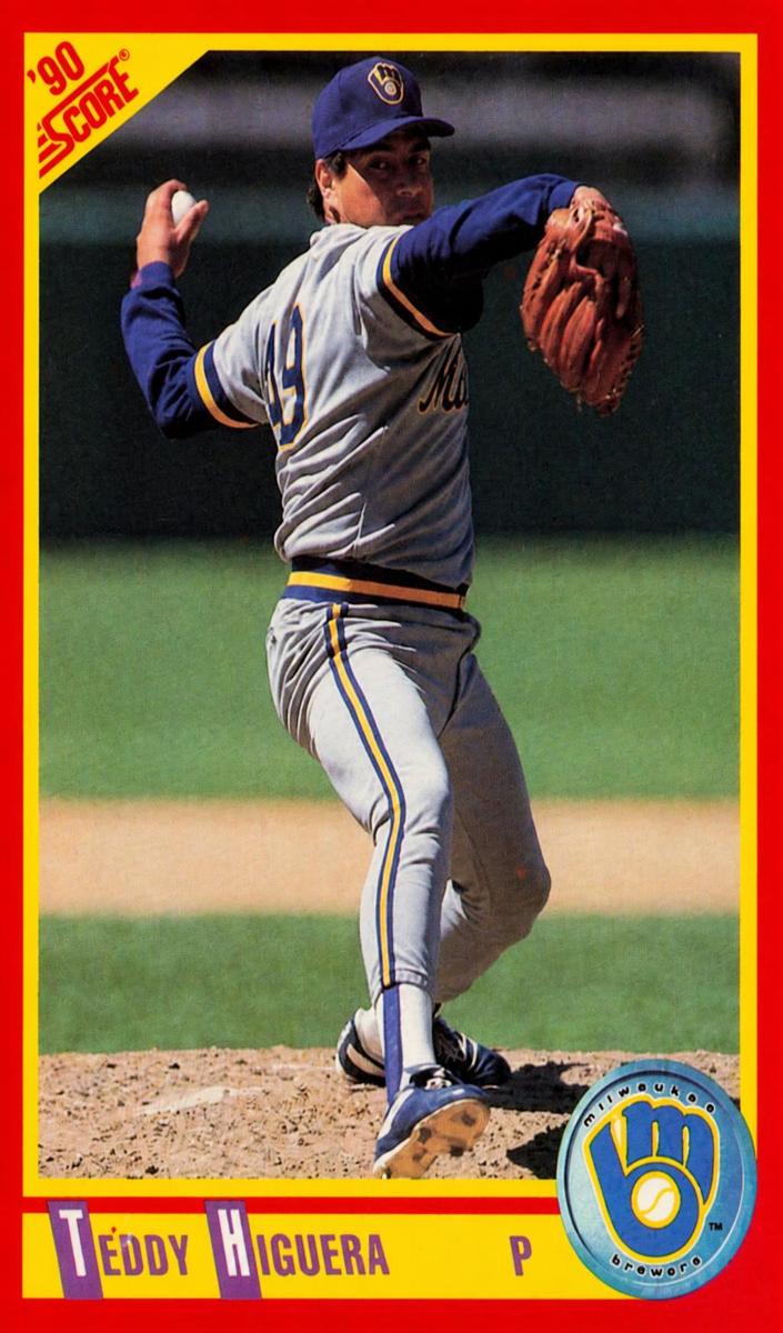 1990 Teddy Higuera #305