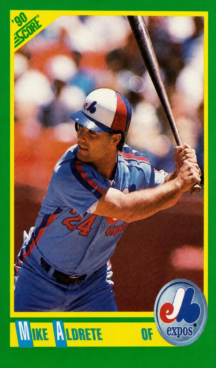 1990 Mike Aldrete #220