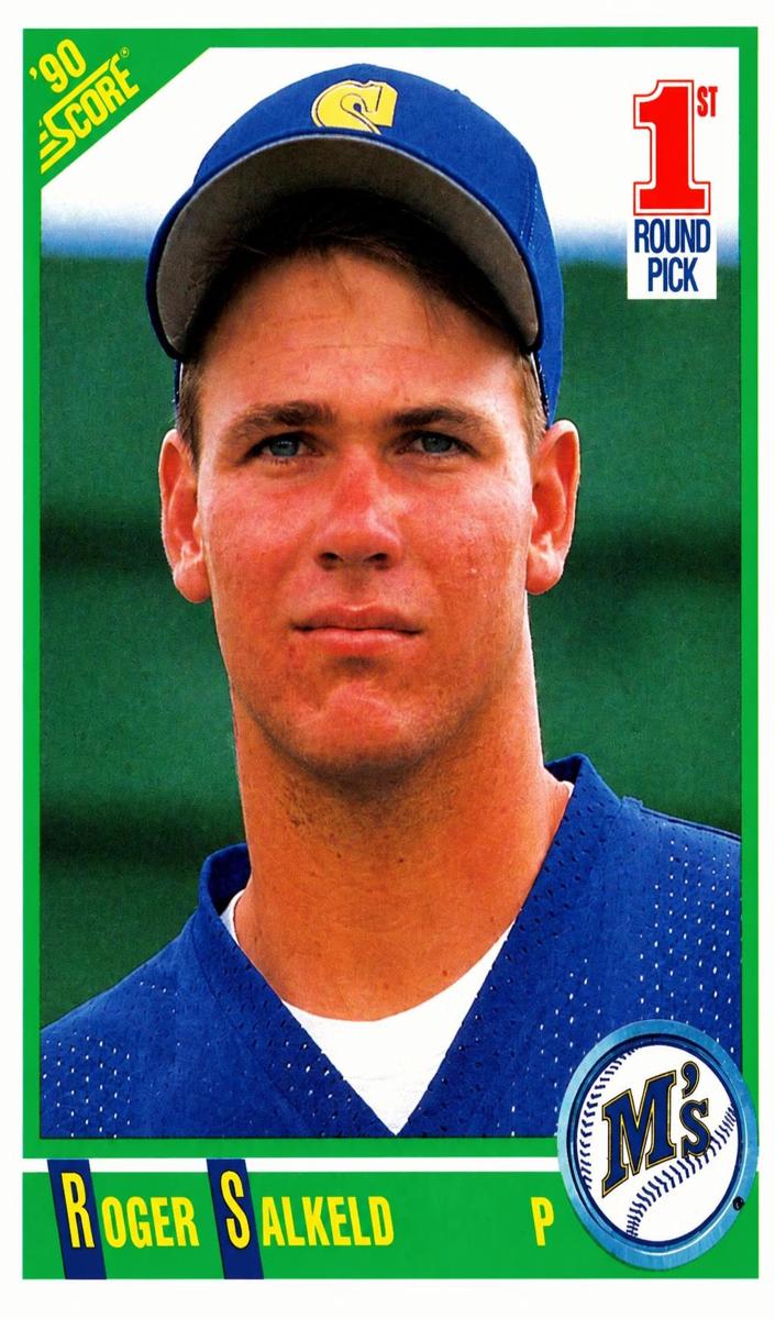1990 Score Roger Salkeld #674 card