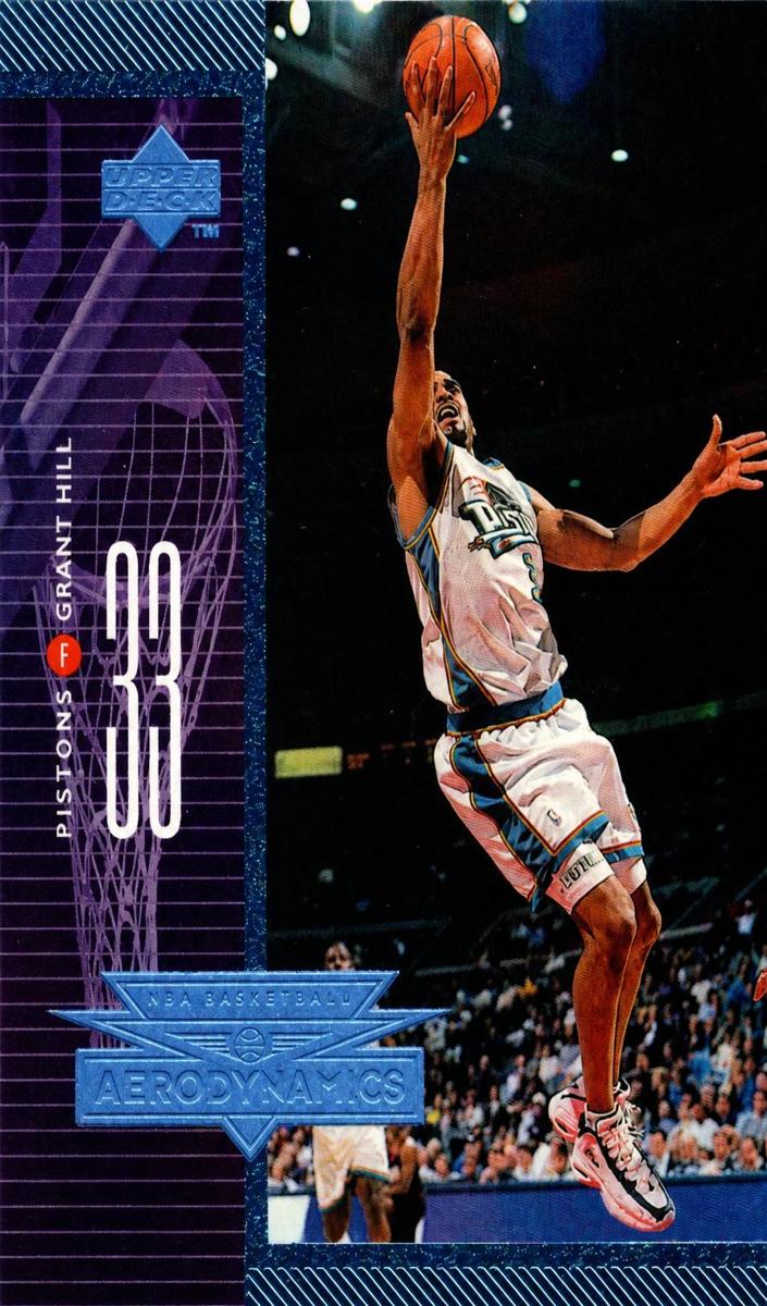 1998 Upper Deck Grant Hill [Gold] #A9 card