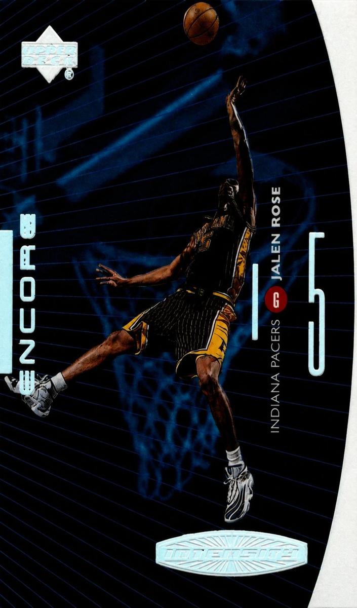 1998 Upper Deck Encore Jalen Rose #I25 card