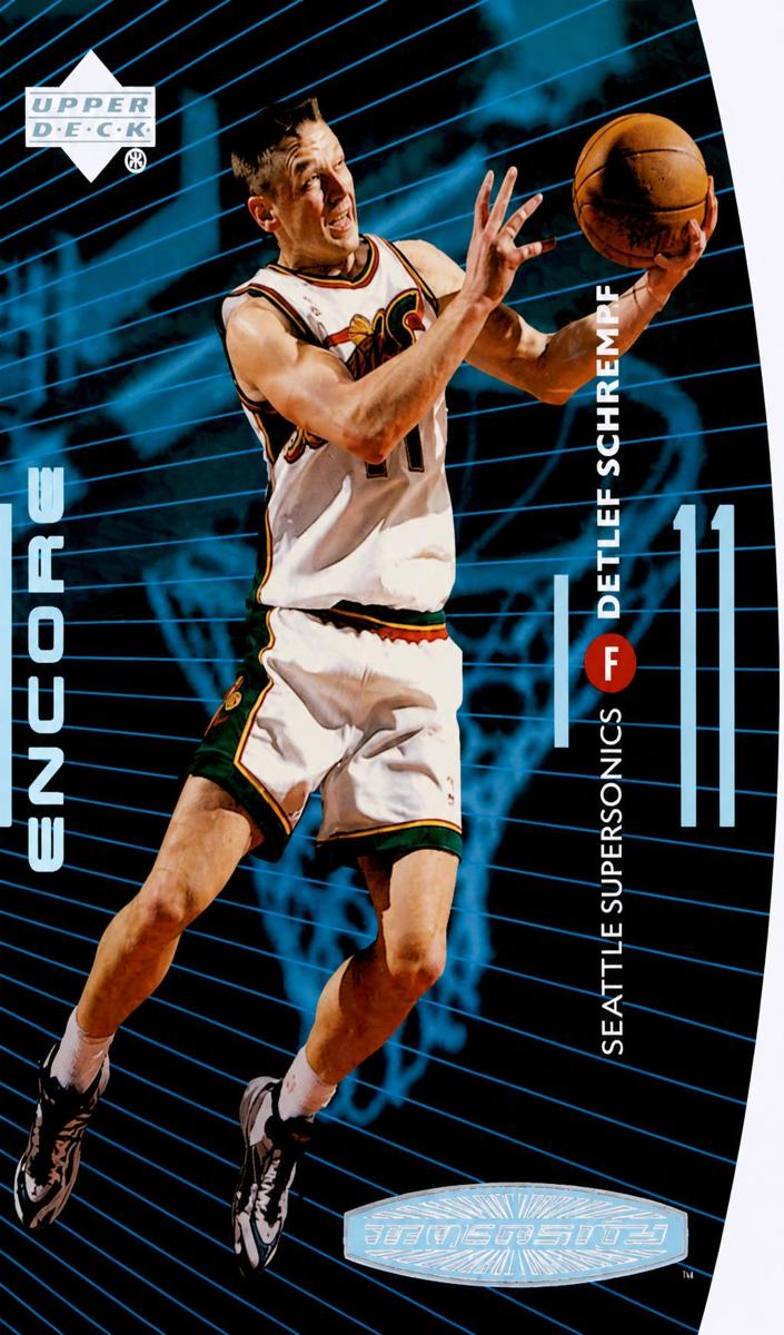 1998 Upper Deck Encore Detlef Schrempf #I20 card