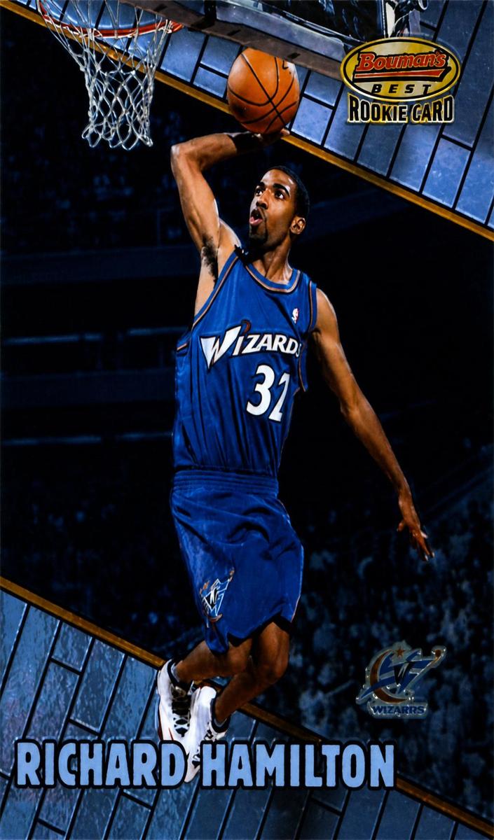 1999 Bowman's Best Richard Hamilton #107 card