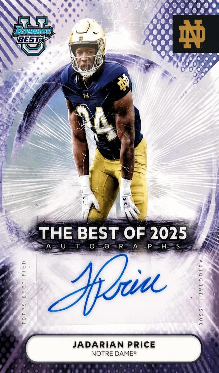 2025 Jadarian Price #BOA-JPR