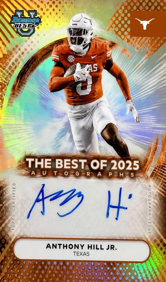 2025 Anthony Hill Jr. #BOA-AH