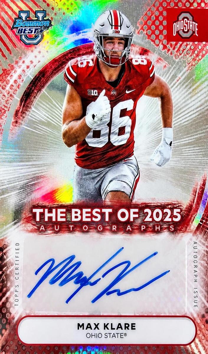 2025 Max Klare #BOA-MK