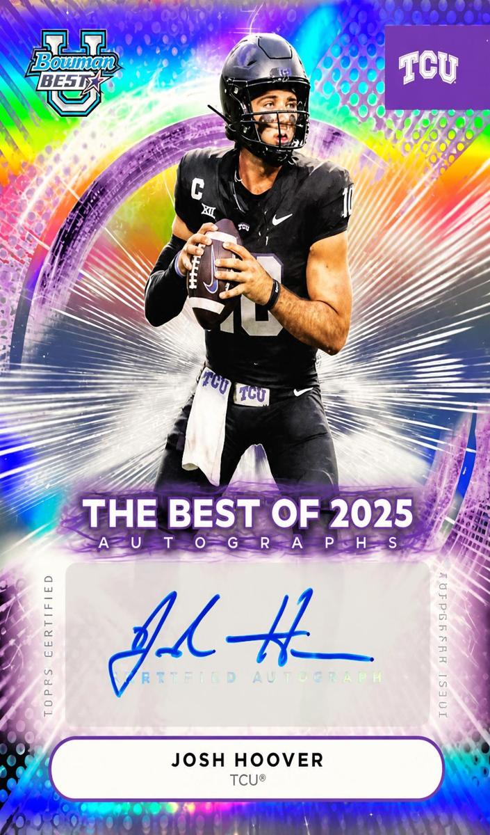 2025 Josh Hoover #BOA-JHO