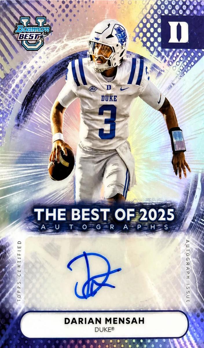 2025 Darian Mensah #BOA-DME