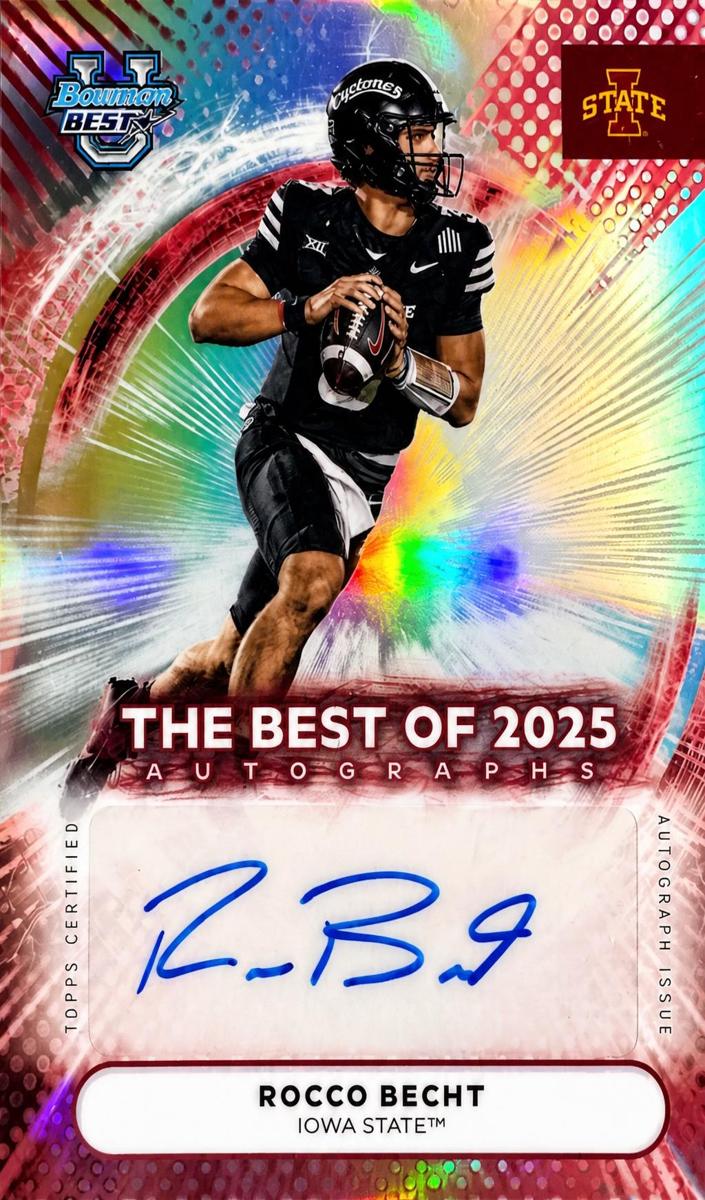 2025 Rocco Becht #BOA-RB