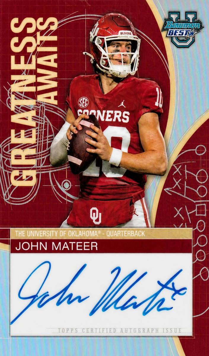 2025 John Mateer #GA-JM