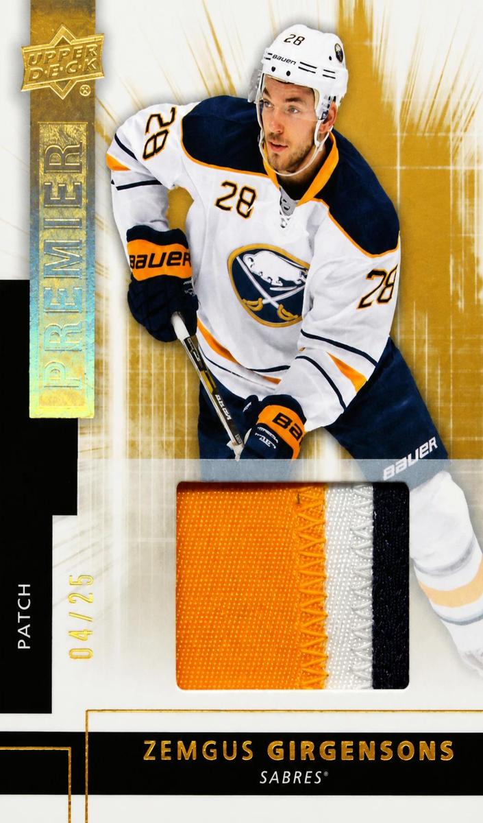 2014 Zemgus Girgensons [Gold Spectrum] #54
